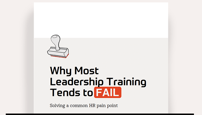 Human Resources eBook from ADVISA - Why Most Leadership Training Fails